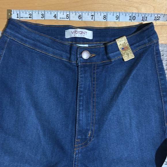 Vibrant M.I.U High-Waisted Flare Jeans Size 7(W 27) - Picture 2 of 9